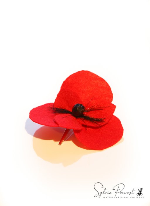 Fleur rouge fantaisie