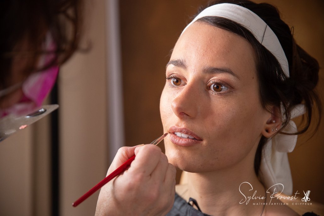 Maquillage des lèvres